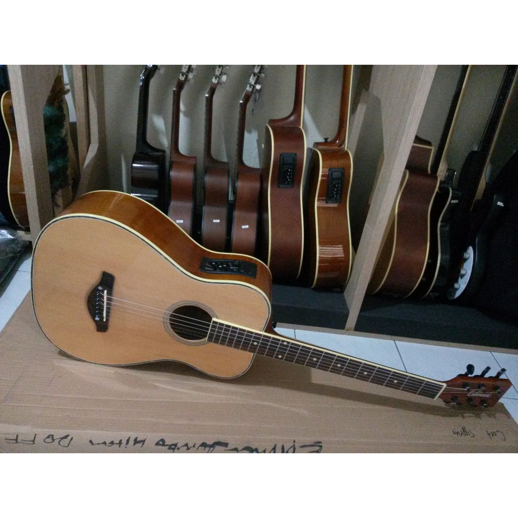 gitar akustik elektrik 3/4 lakewood