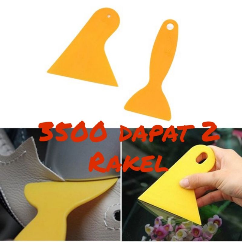 Rakel/Scraper/Skrap Alat Bantu Pasang Sticker stiker skotlet