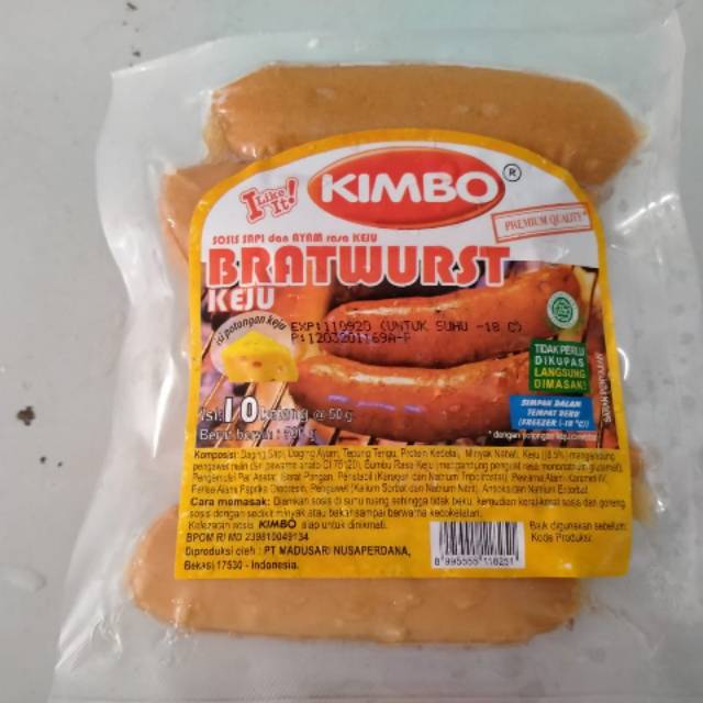 

Sosis kimbo jumbo keju