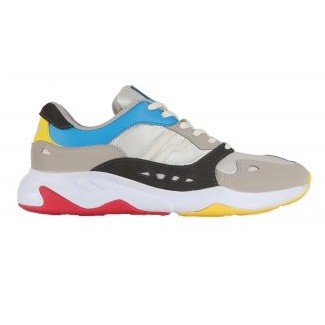 sepatu casual PIERO ERGO P30144 SAND/GREY/WHITE