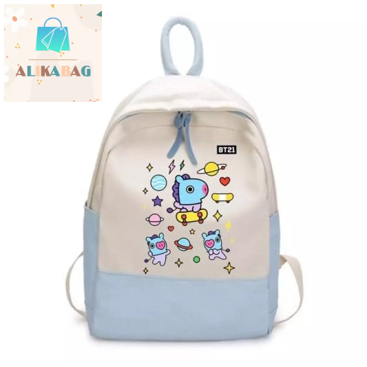 ALIKA BAG - Tas Ransel Wanita School Backpack Cute