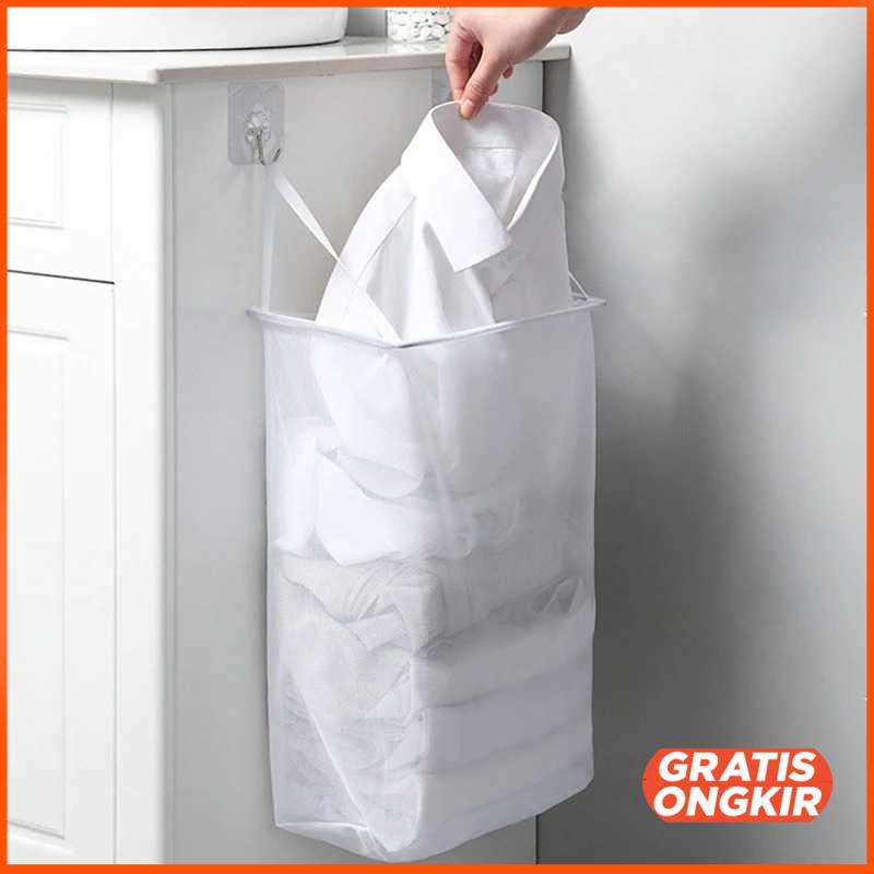 Keranjang Gantung Pakaian Kotor Laundry Basket - YJ39