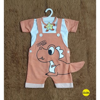  Setelan  Baju  Bayi  Overall Panjang 3 12 Bulan merk  LITTLE 