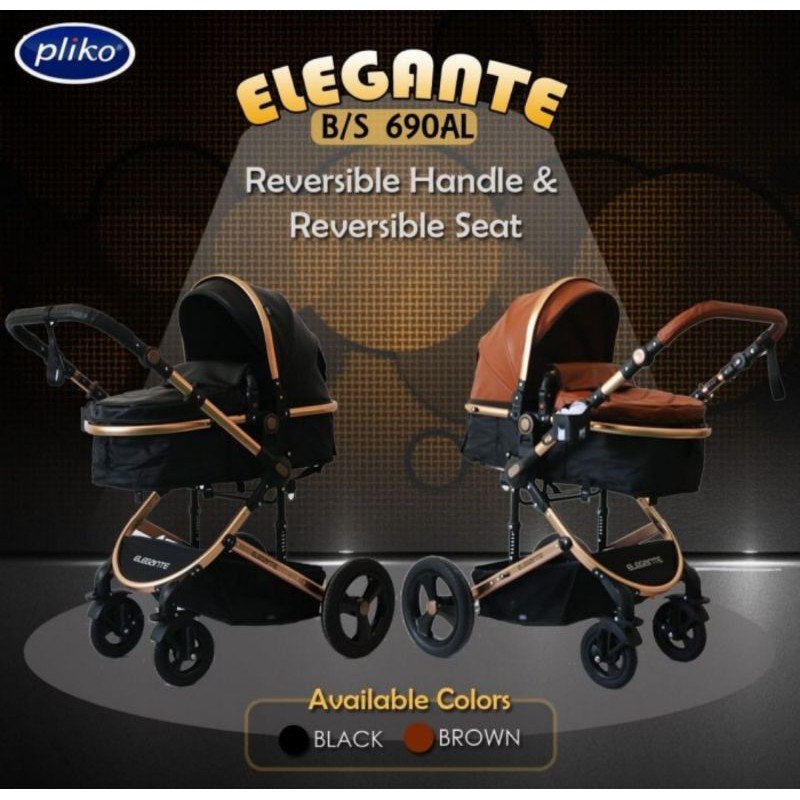 stroller pliko elegante kereta bayi pliko 690AL bisa hadap ibu