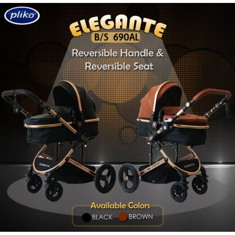 stroller pliko elegante kereta bayi pliko 690AL bisa hadap ibu