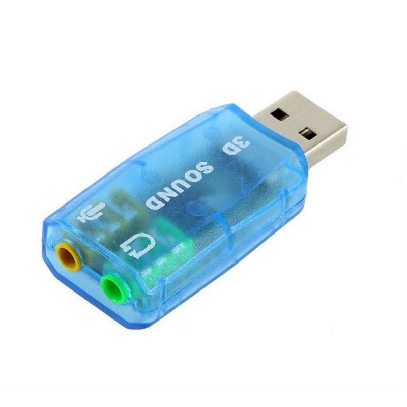 USB 2.0 External Sound Card Audio 5.1 External Adapter