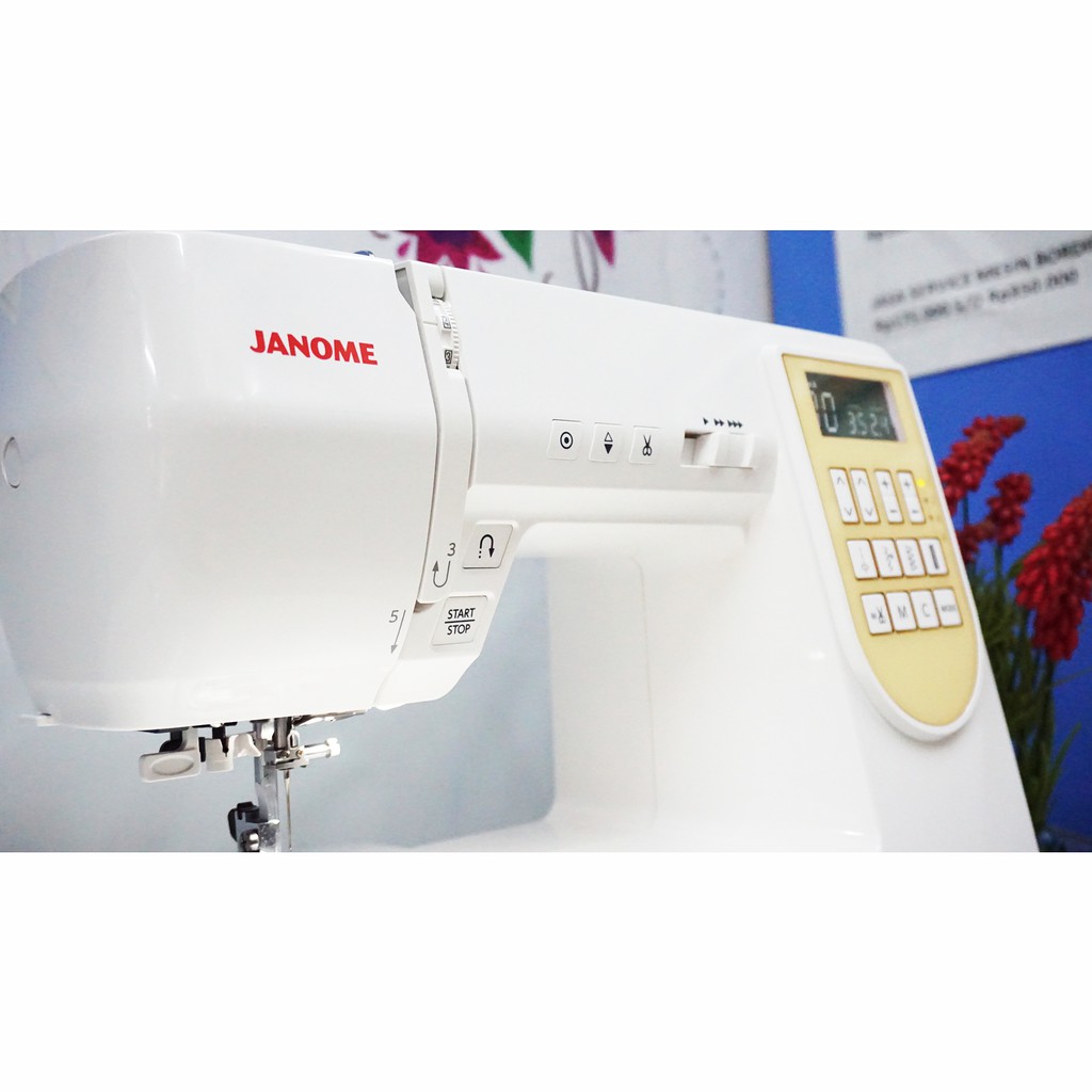 mesin jahit portable merk Janome type DM7200PL  - cream