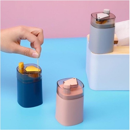 【GOGOMART】Tempat Tusuk Gigi Otomatis / Automatic Toothpick Holder