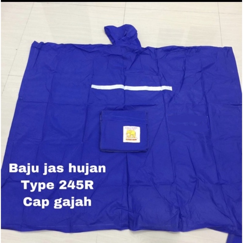 jas hujan dewasa ponco super gajah 245r