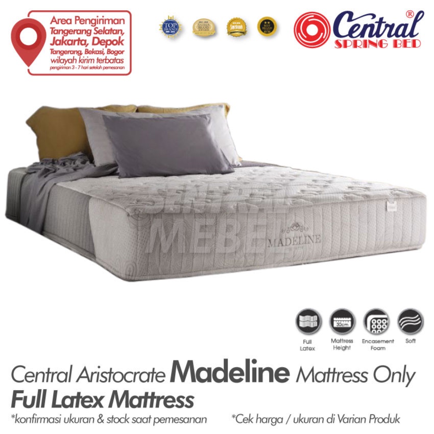 Kasur Latex Central Madeline - Central Aristocrate Latex Mattress