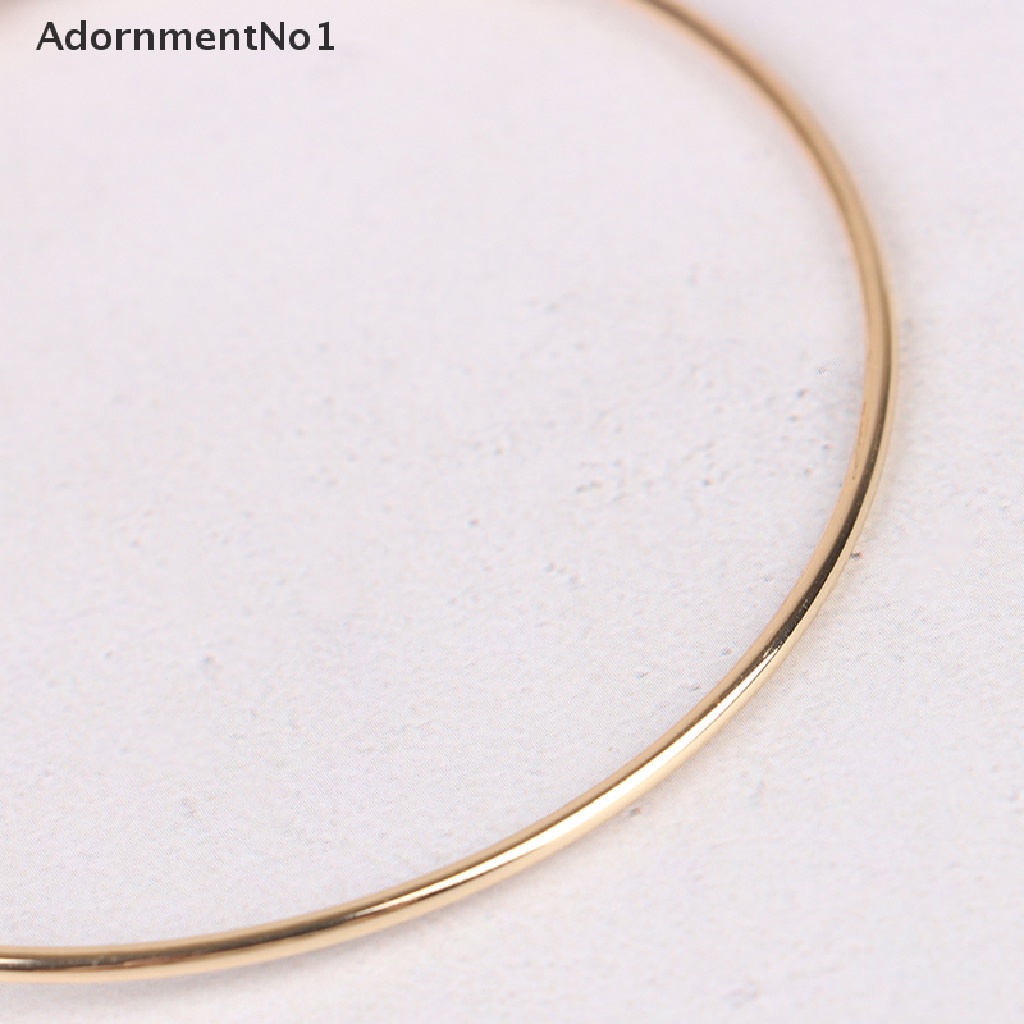 (AdornmentNo1) 10pcs / set Gelang Bangle Kawat Expandable 65mm Untuk Wanita