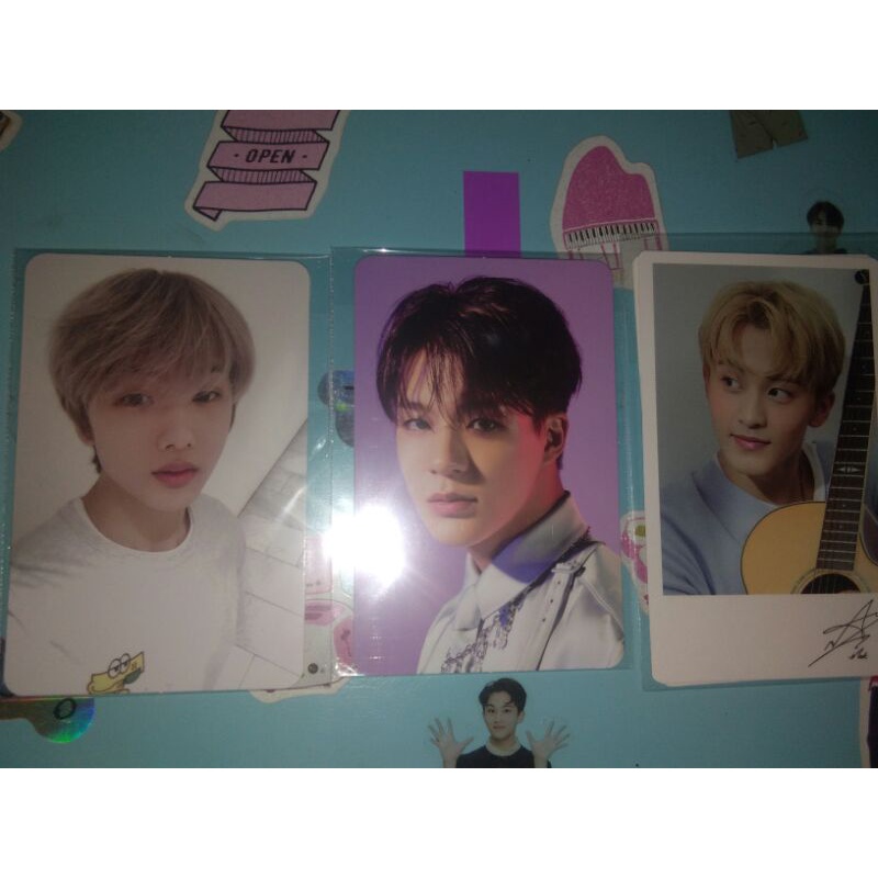 pc jeno scrapbook deco + pola natrep mark dkk(sealed), pc cafe jisung