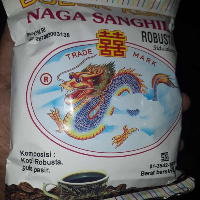 

r0eree Bubuk Kopi Naga Sanghie Robusta Sidikalang - Halus Ds20X11