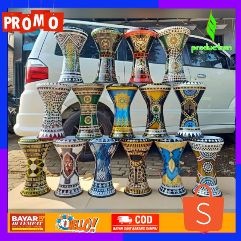 Darbuka Keren Darbuka Murah Darbuka Sombaty Darbuka GMP 9inc