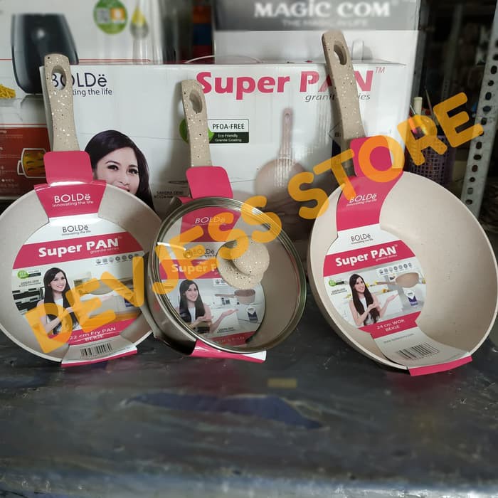 SUPER PAN BOLDE ORIGINAL PANCI CERAMIC SET HIGH QUALITY