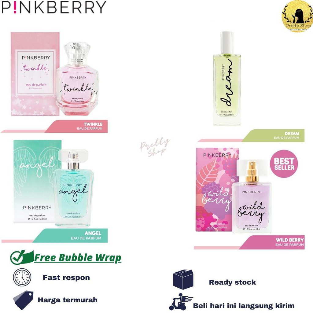 PINKBERRY EDP aneka Eau de Parfum Twinkle Angel Dream wild berry 50ml
