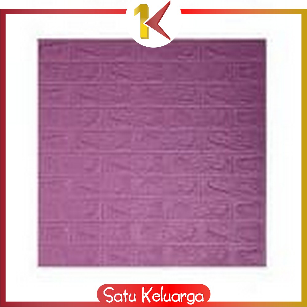 SK-C206 Wallpaper Dinding Foam 3D Kecil Motif Batu Bata / Walpaper Stiker Dinding Dekorasi Kamar-Batu Bata UNGUTUA