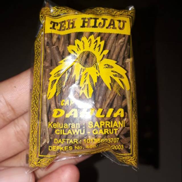 

Teh Hijau Cap Dahlia ( Asli Garut )