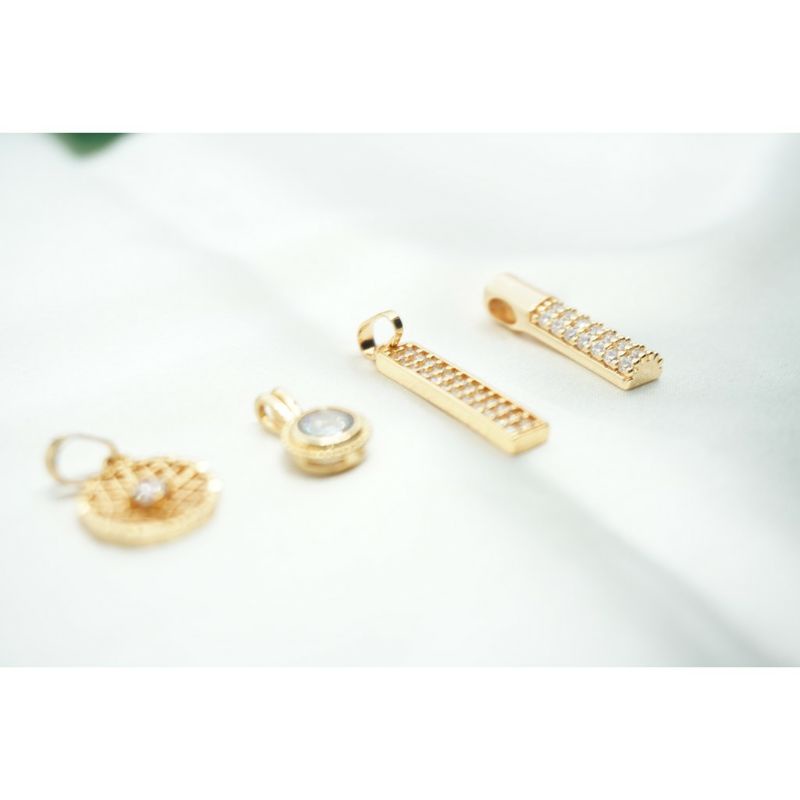 Perhiasan Aksesoris Liontin Xuping super mirip emas asli 18k