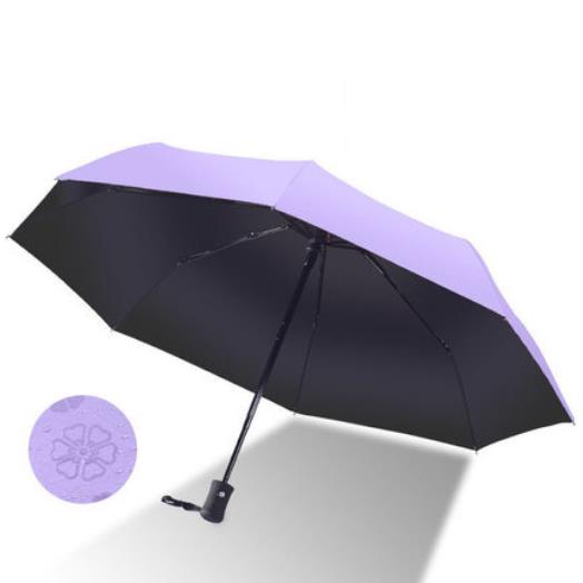 Payung Lipat Ajaib Magic Gratis Bubble Wrap Umbrella Hujan Basah Muncul Motif Bunga Unik 3D