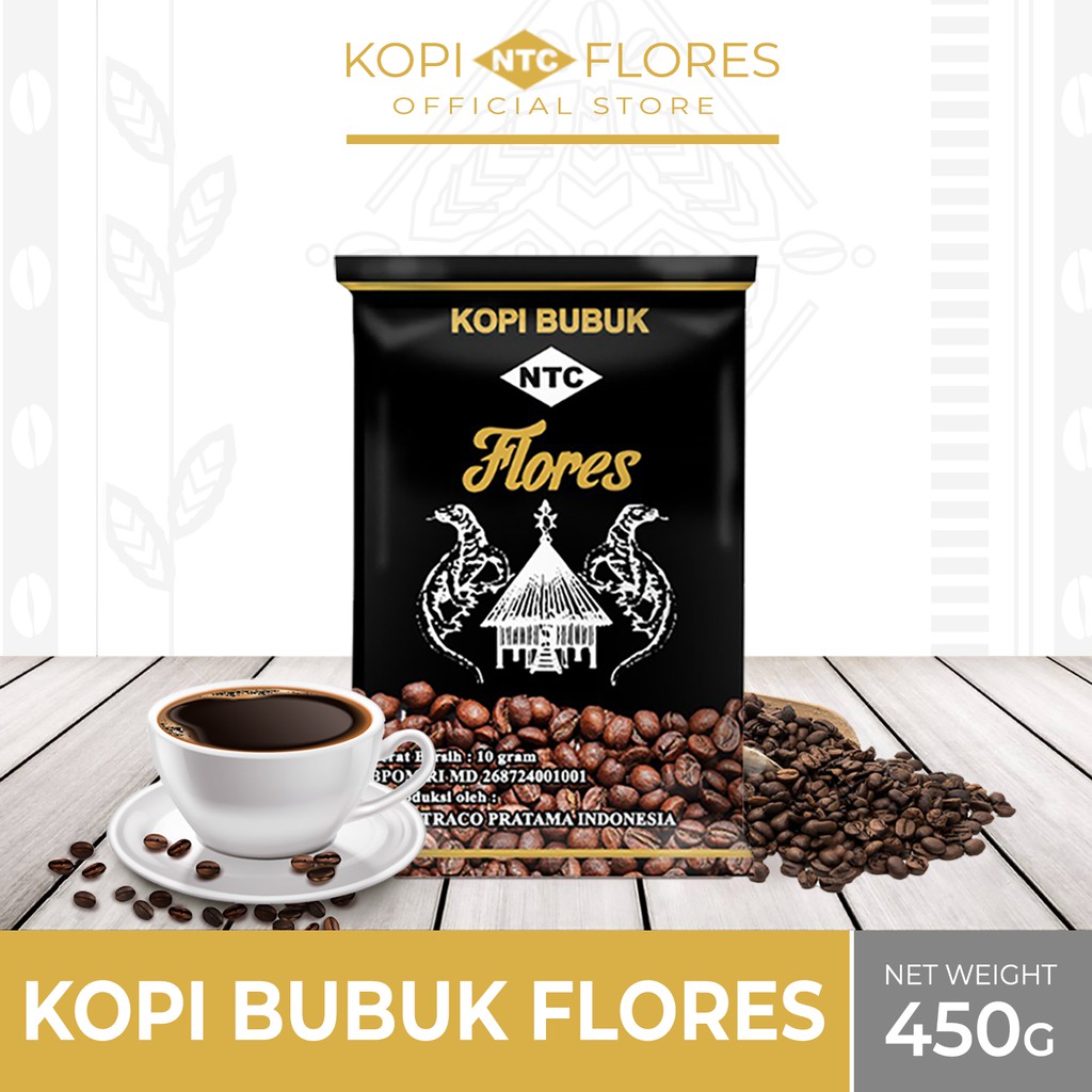 

Kopi NTC Flores 450g Kopi Bubuk Tradisional