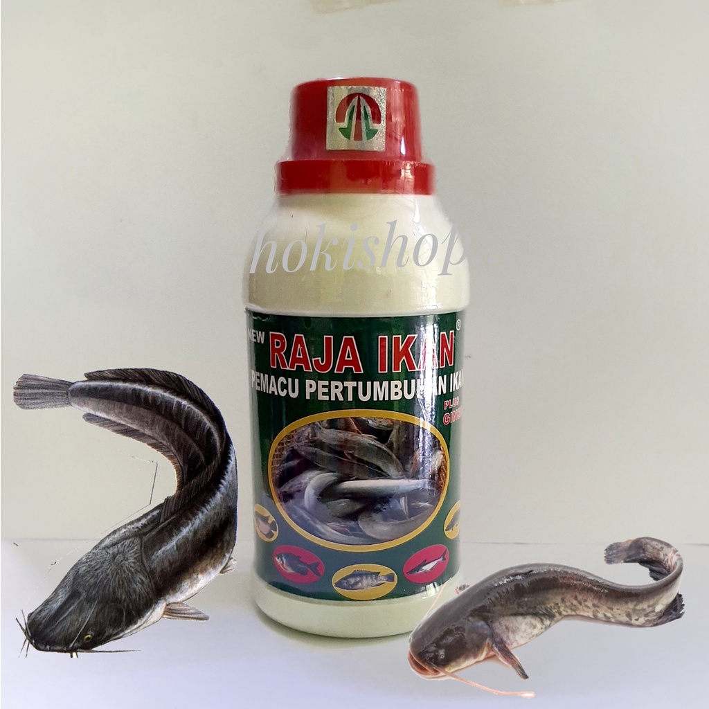 Jual Vitamin Pertumbuhan Ternak Ikan Cepet Besar Obat Ikan Lele Mujaer Mas Patin Nila Gabus Raja