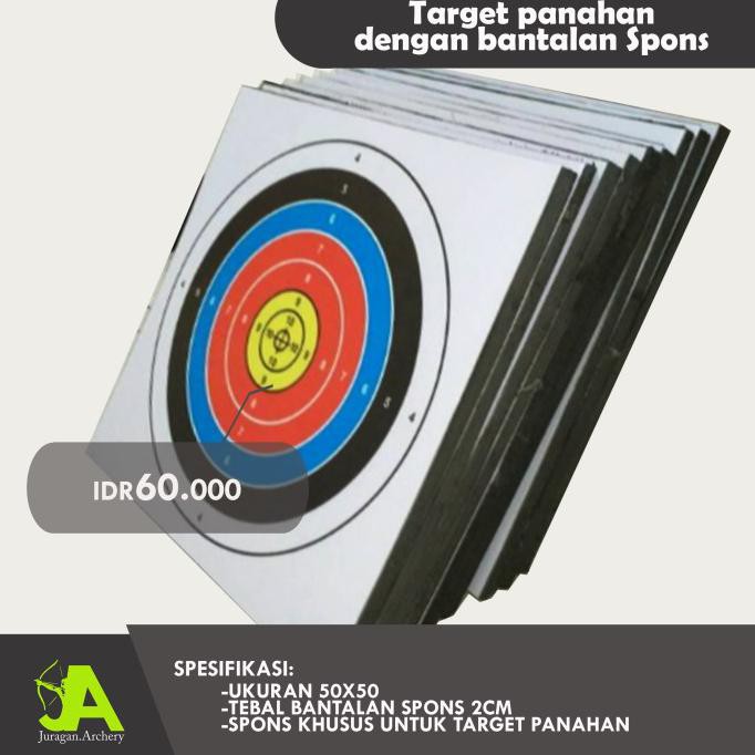 new01 Bantalan target busa target spons target panahan