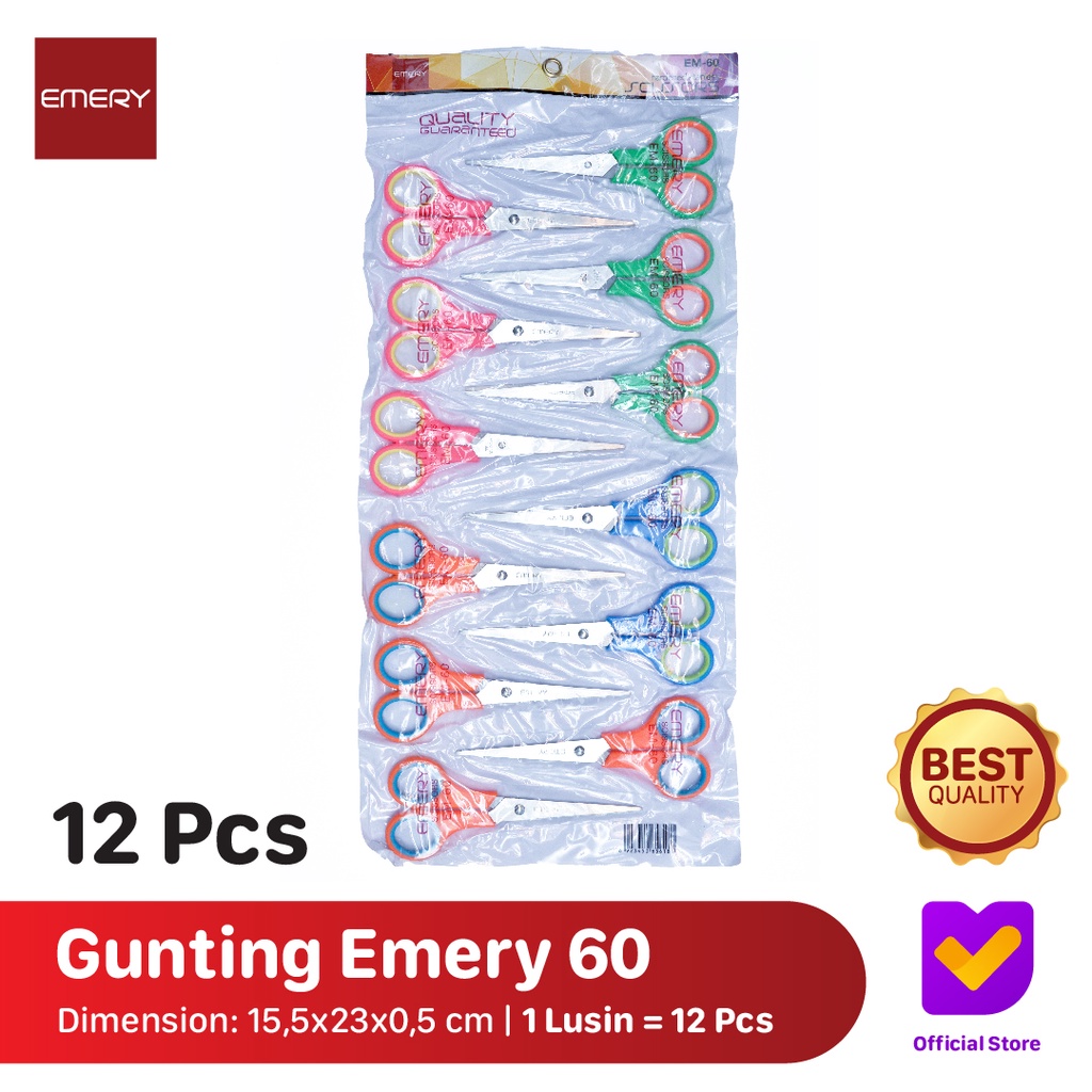 

GUNTING EMERY 60 ( ISI 12 PCS )