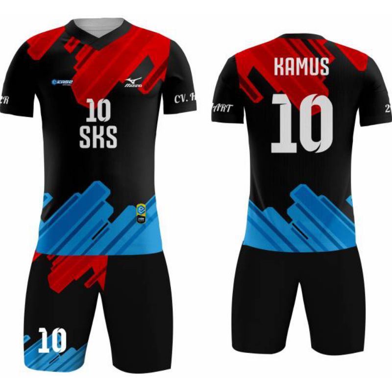 BAJU SETELAN FUTSAL/SEPAKBOLA CUSTOM FREE DESIGN
