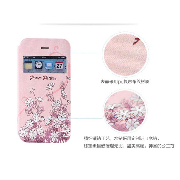 Iphone 5/5S Painted Cartoon / Casing Handphone