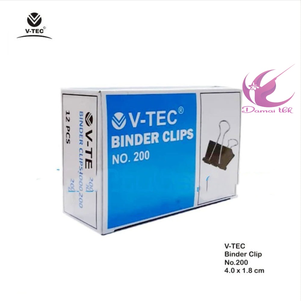 

Binder Clip No.200 V-tec 1 pak