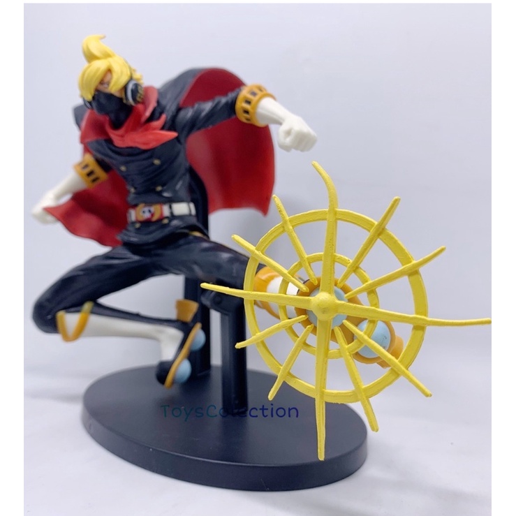 [COD]Koleksi Mainan Pajangan/Figure ONE PIECE SANJI VINSMOKE OSOBA MASK FLYING KICK NEW MODEL 18CM
