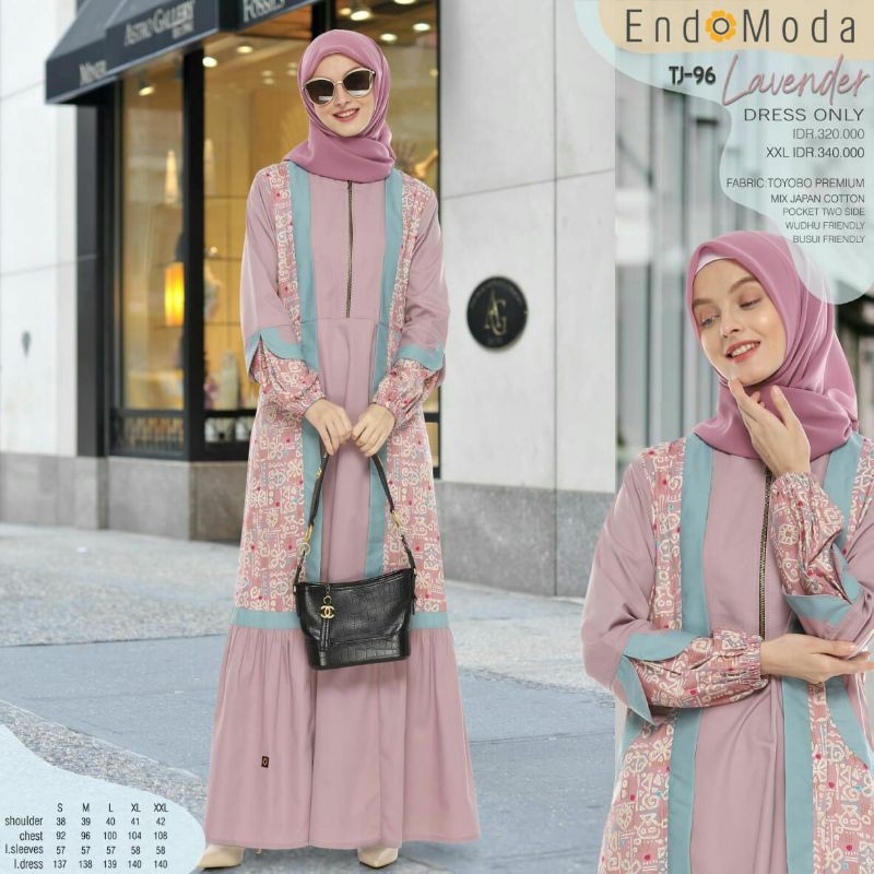 GAMIS ENDOMODA TJ 96 LAVENDER [ LIMITED ]