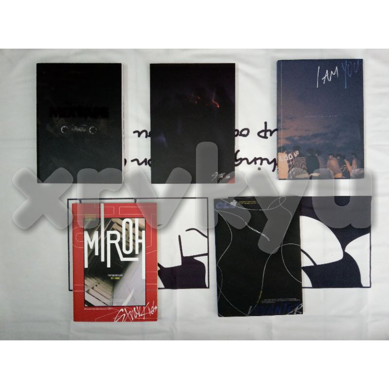 ALBUM ONLY STRAYKIDS / SKZ MIXTAPE / I AM NOT / I AM YOU / MIROH LIMITED ALL HYUNJIN FIRST PAGE