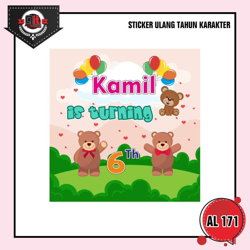 

STICKER ULTAH ANAK