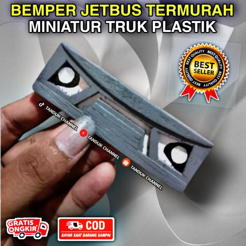 Bemper Jetbus Miniatur Truk Plastik