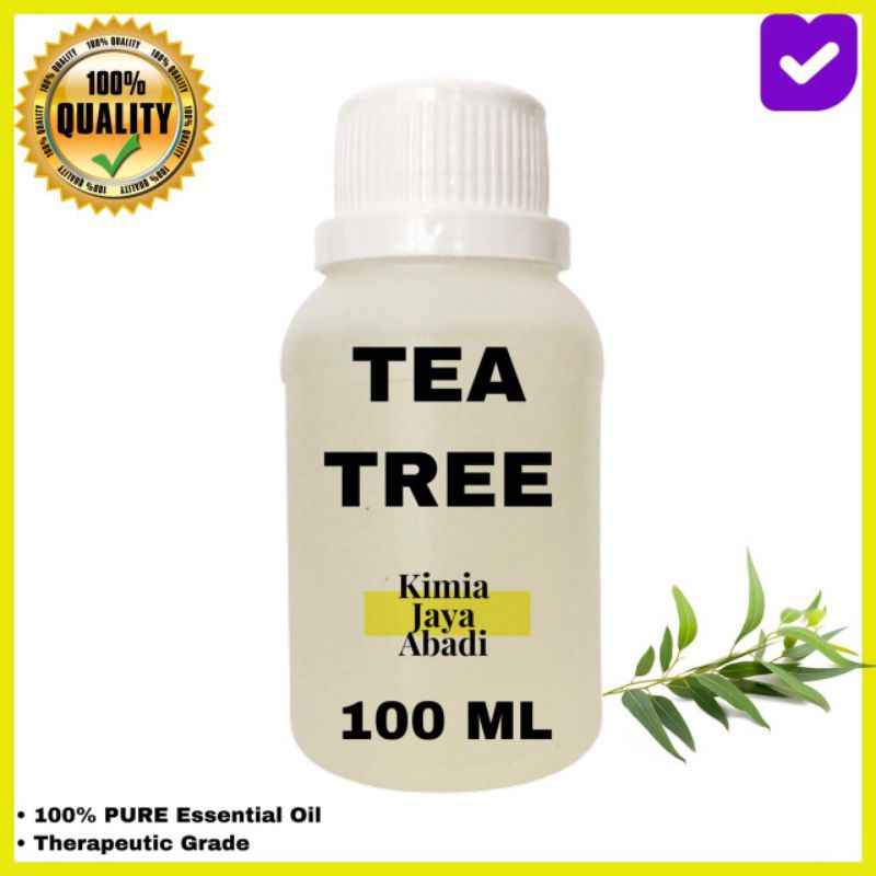 Pure Tea Tree Essential Oil / Minyak Tea Tree 100 ML MURNI