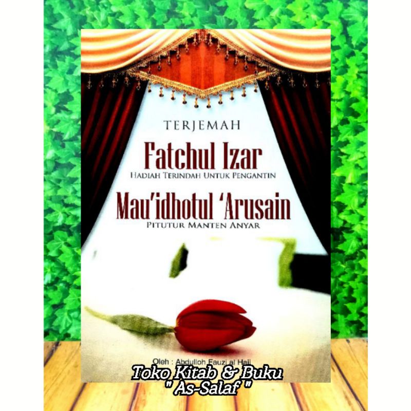 ترجمة فتح الإزار بهاسا إندونيسيا / Buku Mau'idzotul 'Arusain Terjemah Kitab Fathul Fatchul Izar Baha