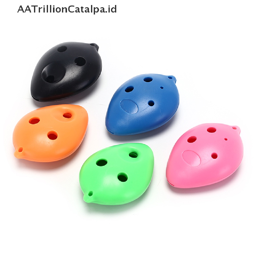 Seruling Ocarina Legenda C 6 Lubang Bahan Plastik 5 Warna