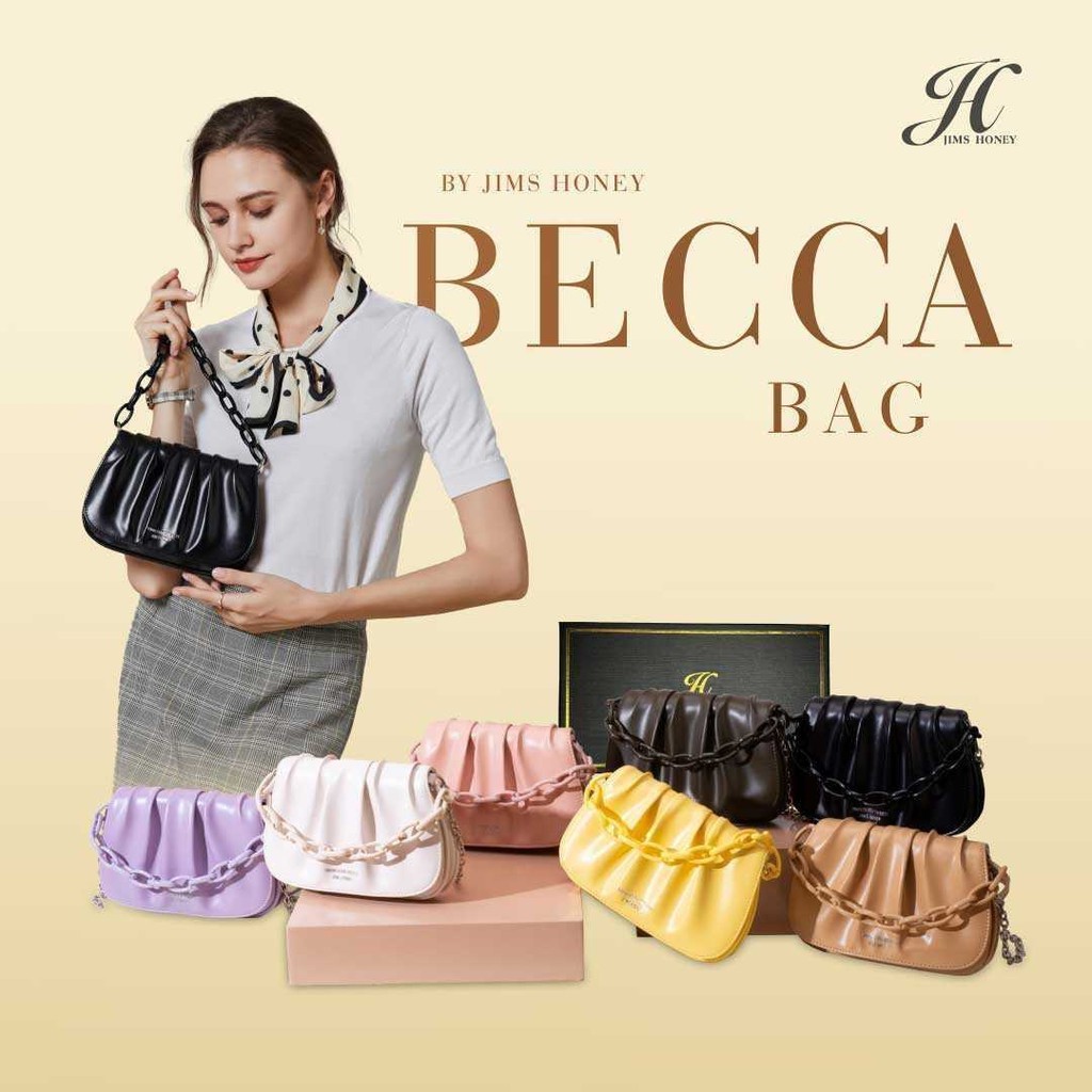 BECCA BAG  TAS SELEMPANG JIMS HONEY