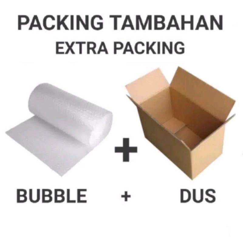

PACKING TAMBAHAN KARDUS DAN BUBBLE WRAP