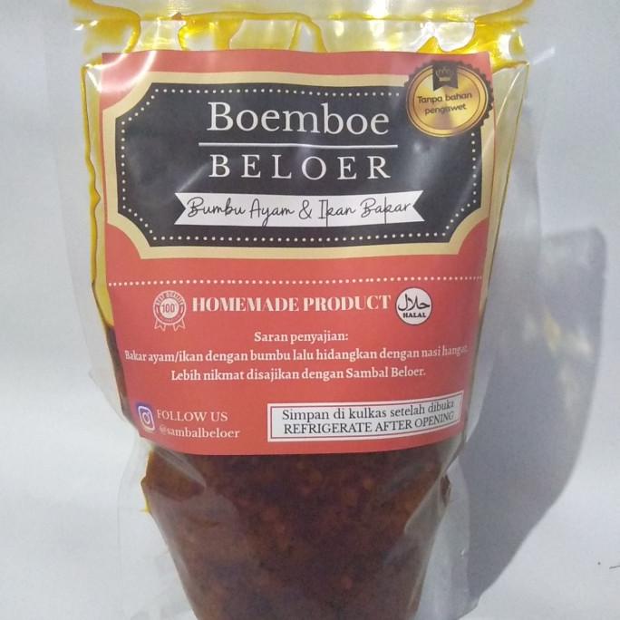 

best produk] Boemboe Beloer - Bumbu Ayam dan ikan bakar/panggang pedas Premium