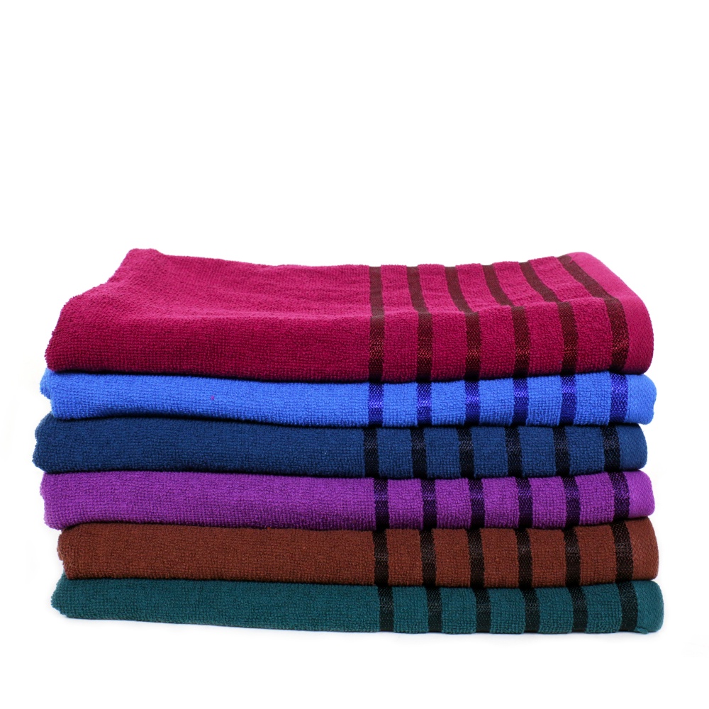 Handuk Ivory Basic Motif Salur 70 x 135 cm - random colour