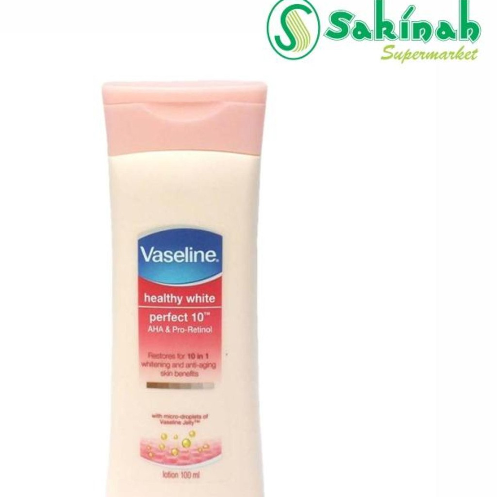 Vaseline Lotion Healthy White Perfect 10 100ml