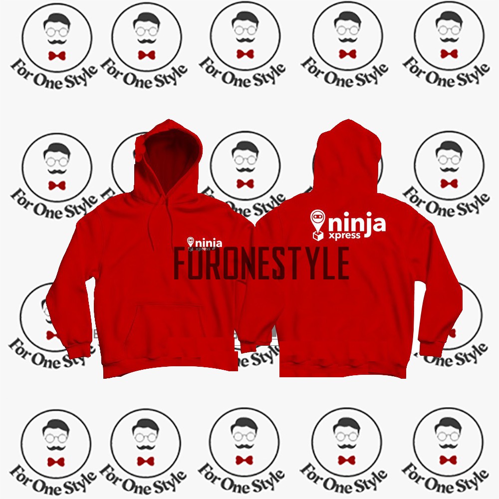 JAKET NINJA XPRESS JASA KIRIM - HOODIE JUMPER JAKET KURIR NINJA XPRESS  - HOODIE EXPEDISI NINJA