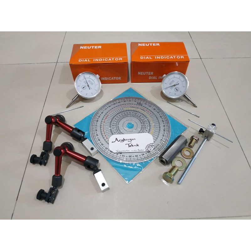 busur derajat dial set robot dayel semua motor