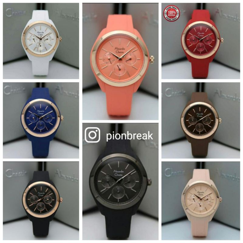 ALEXANDRE CHRISTIE TERLARIS  AC BARU AC2833 / AC 2833 Rubber Original