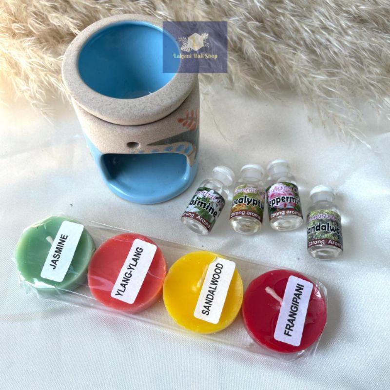 Paket Hemat Tungku Aromaterapi Oil Burner