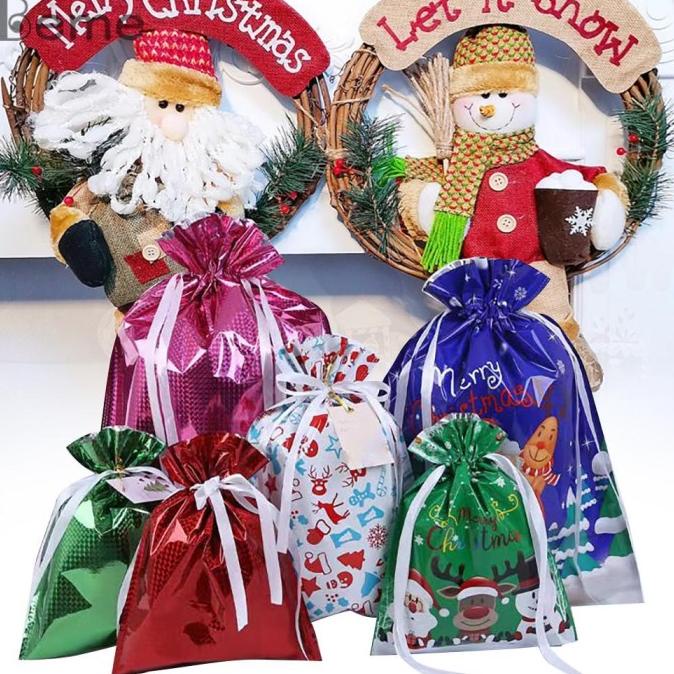 

PROFT TERBARU 30PCS CHRISTMAS BAG GIFT BAG WITH CHRISTMAS DGFXG6563