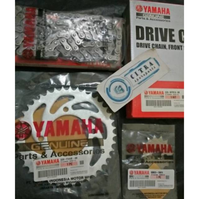 gear set vega ZR paket gir rantai jupiter z new salib